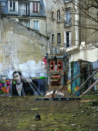 > réseau Friche - rue Etex, Paris 18ème